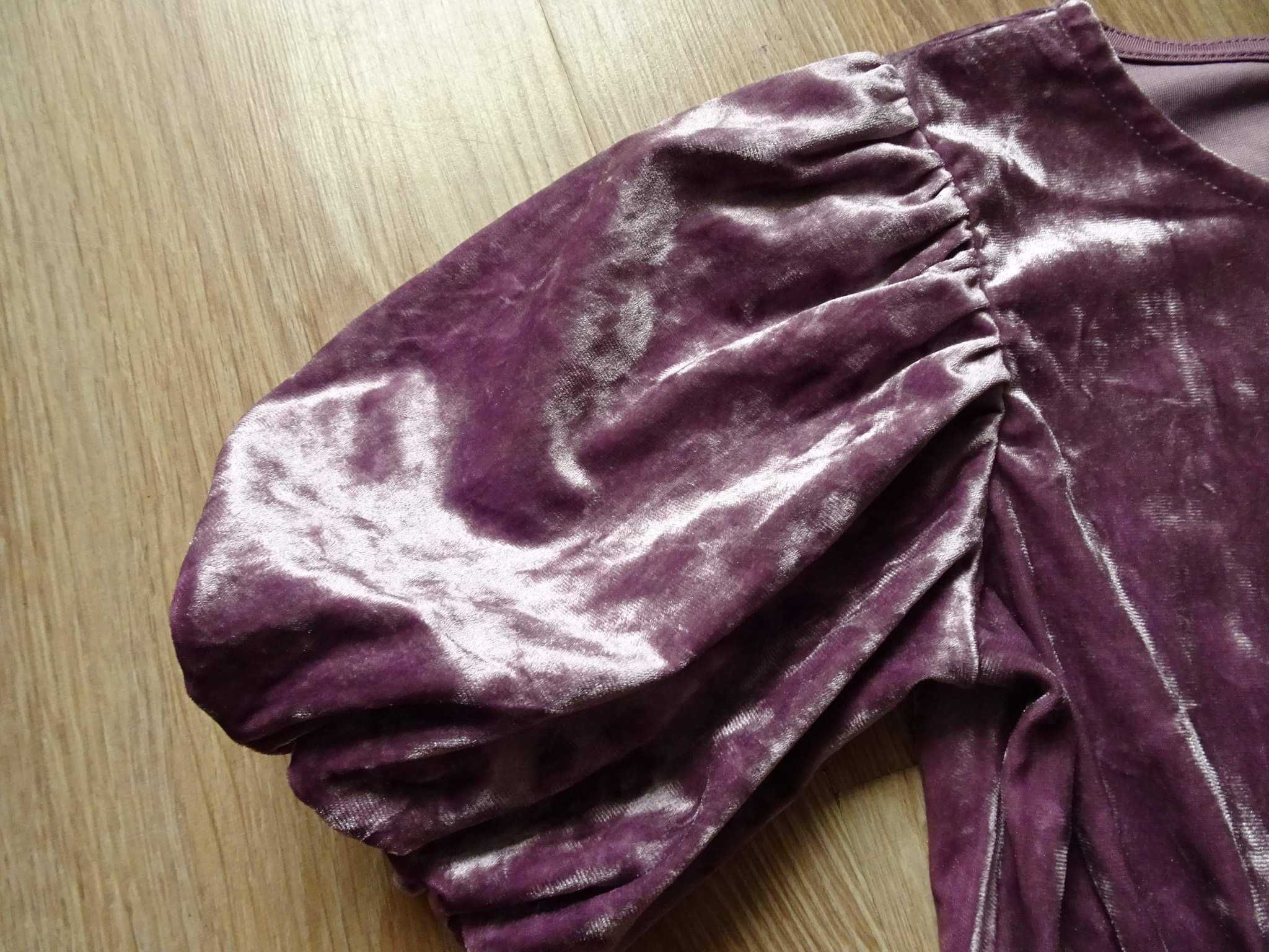 H&m aksamitna wizytowa sukienka sukieneczka 110/116 wesele