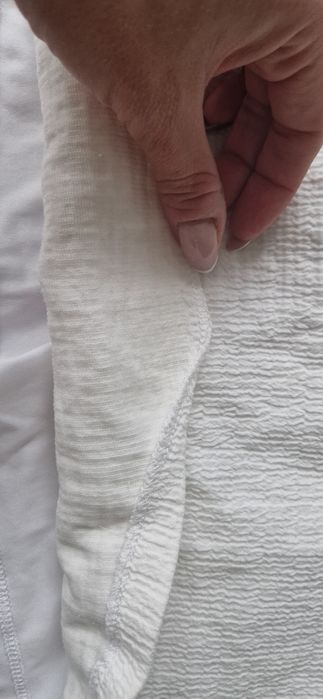 Biała sukienka na lato ZARA r. XS