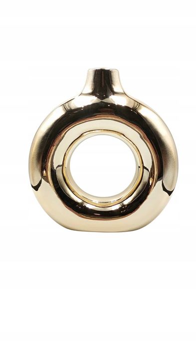 Wazon Skandynawski Złoty ZESTAW 3 SZT 7016