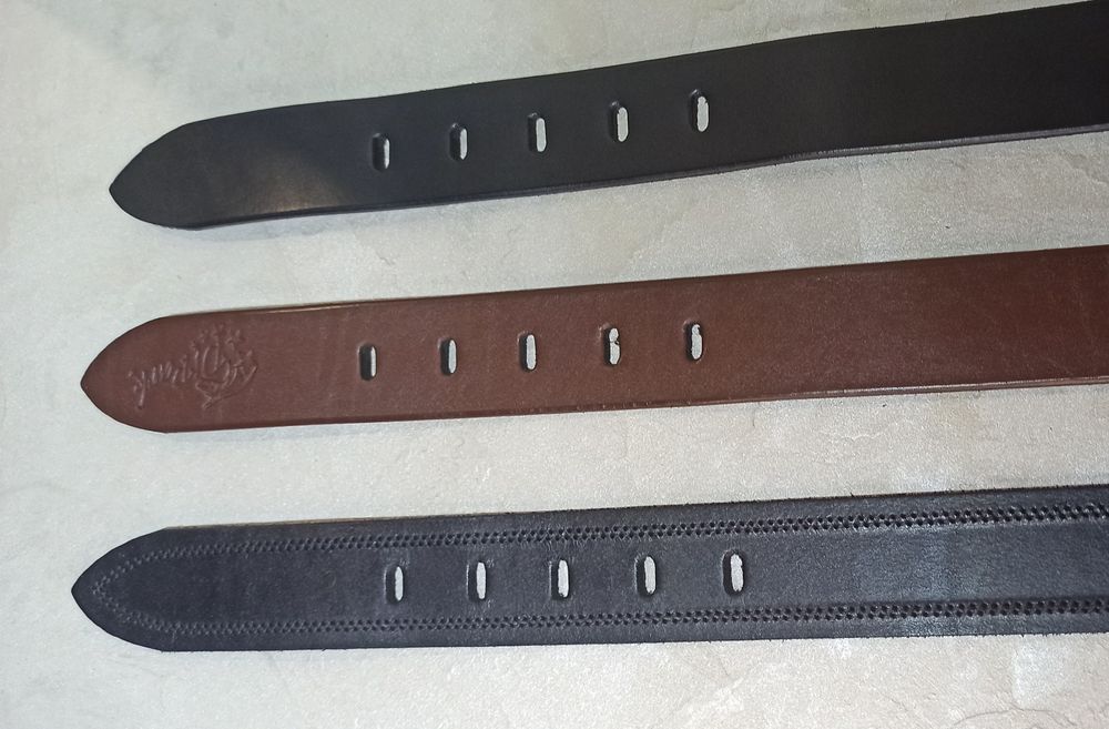 Ремень мужской кожаный джинсовый ремінь чоловічий  пояс