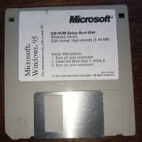 Disquete Windows 95 RARIDADE