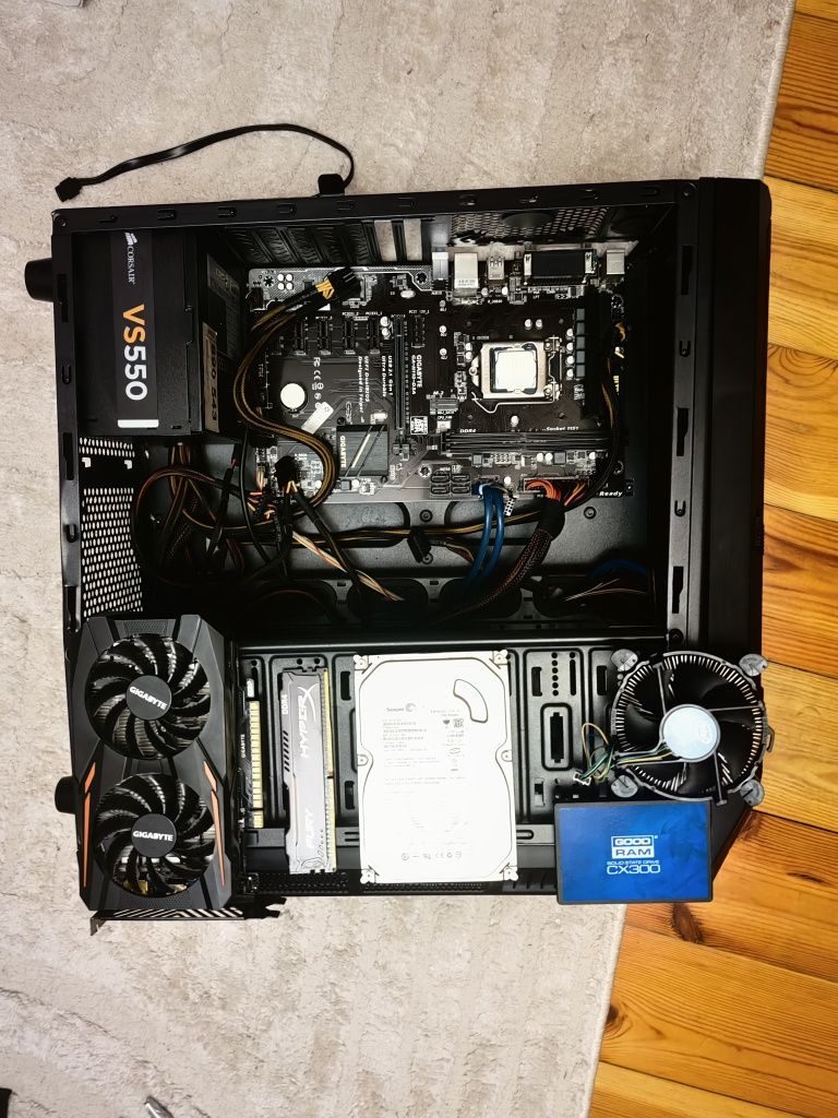 Komputer do pracy, internetu, gier | i3 | 1050ti | 8GB RAM | SSD + HDD