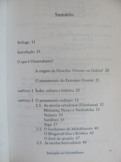 Iniciação ao Orientalismo de António Henriques