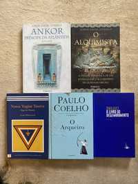 Livros Jorge Angel Livraga; Paulo Coelho; Ondjaki