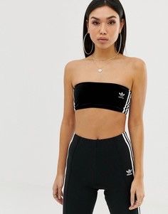 Топ бандо adidas велюр оригинал