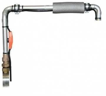 Kabel, przewód grzewczy do rur z termostatem, 4 m, 64W, Kerbl