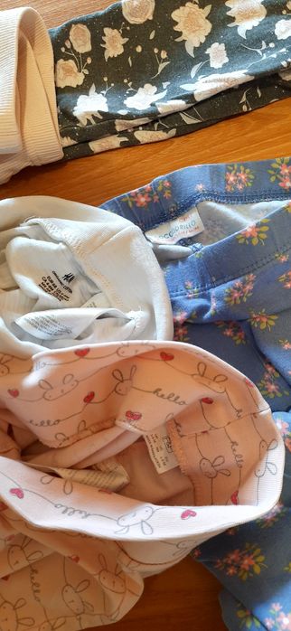 Leginsy różne  firmy 68 dla dziewczynki