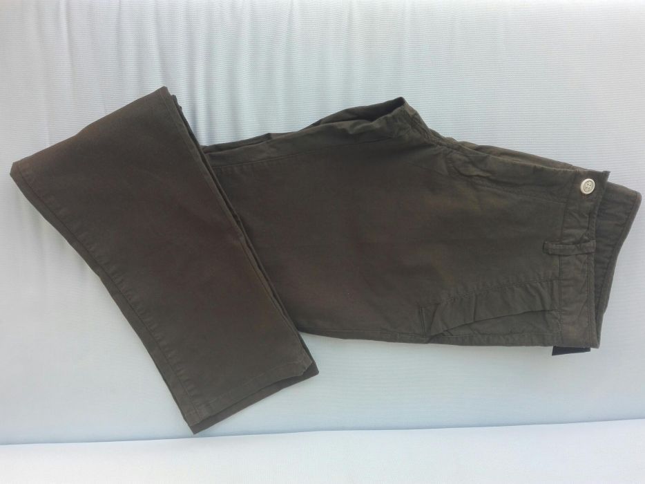 Massimo dutti spodnie damskie ciemna zieleń