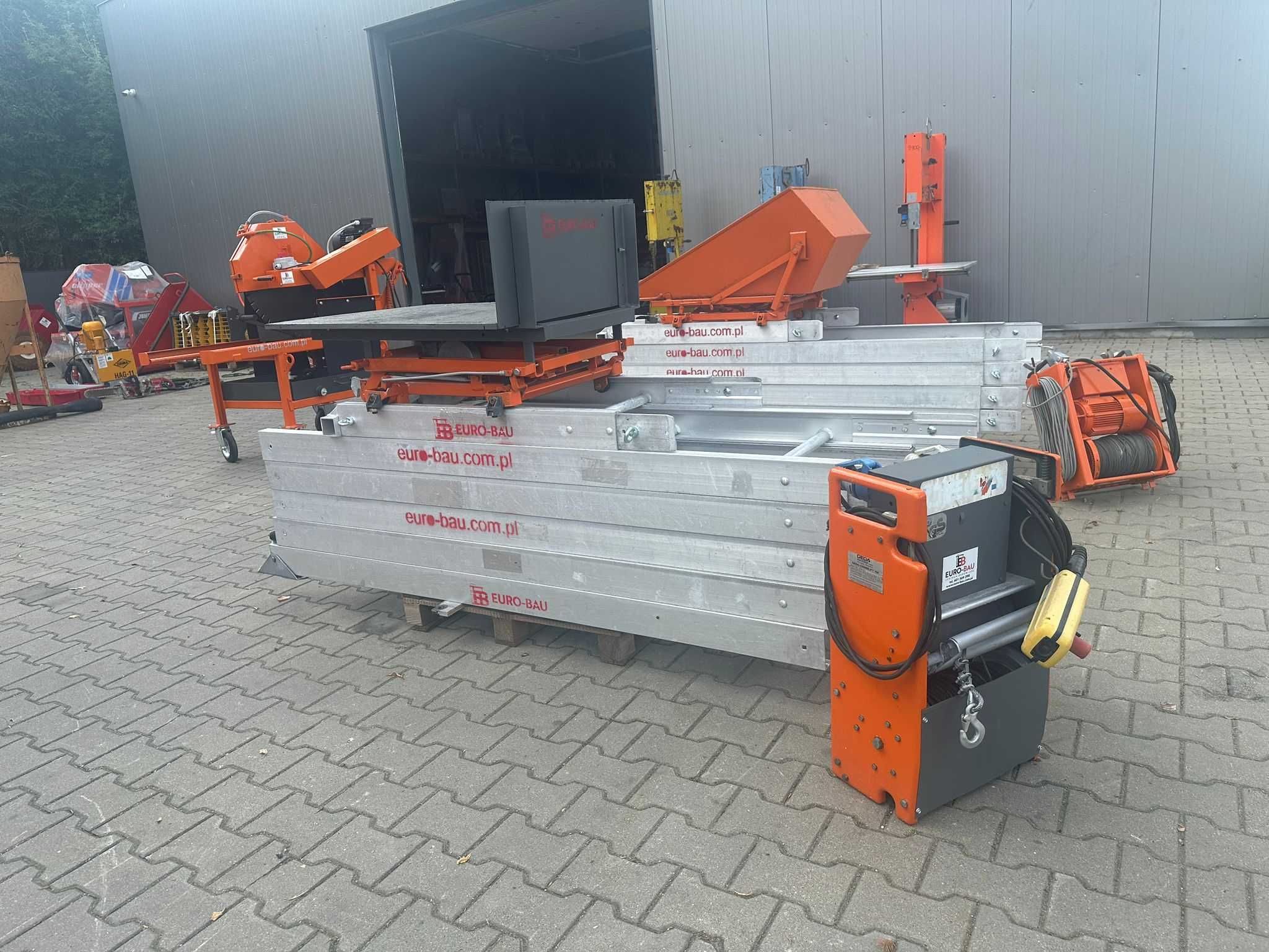 Winda Drabina dekarska Geda COMBI LIFT wciągarka wyciąg Nr126