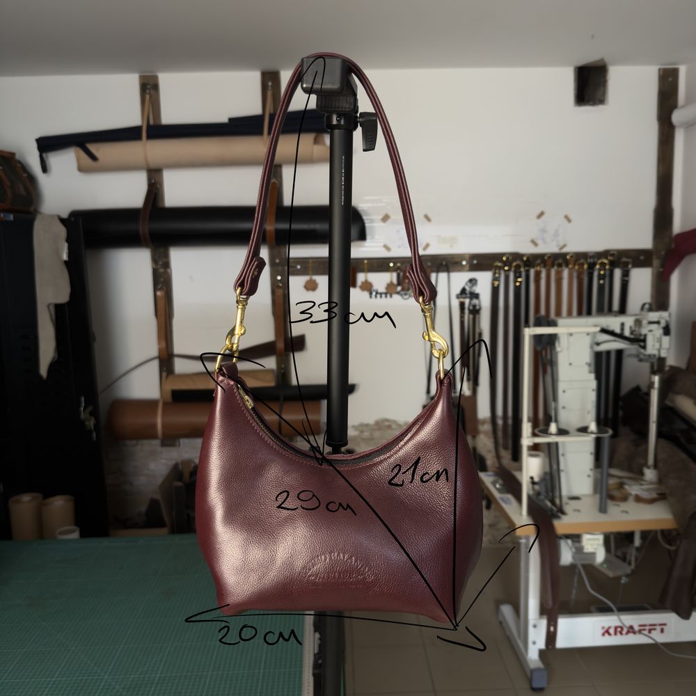 PROTOTYP Torebka Bruno Balandis The Drop Custom skóra naturalna