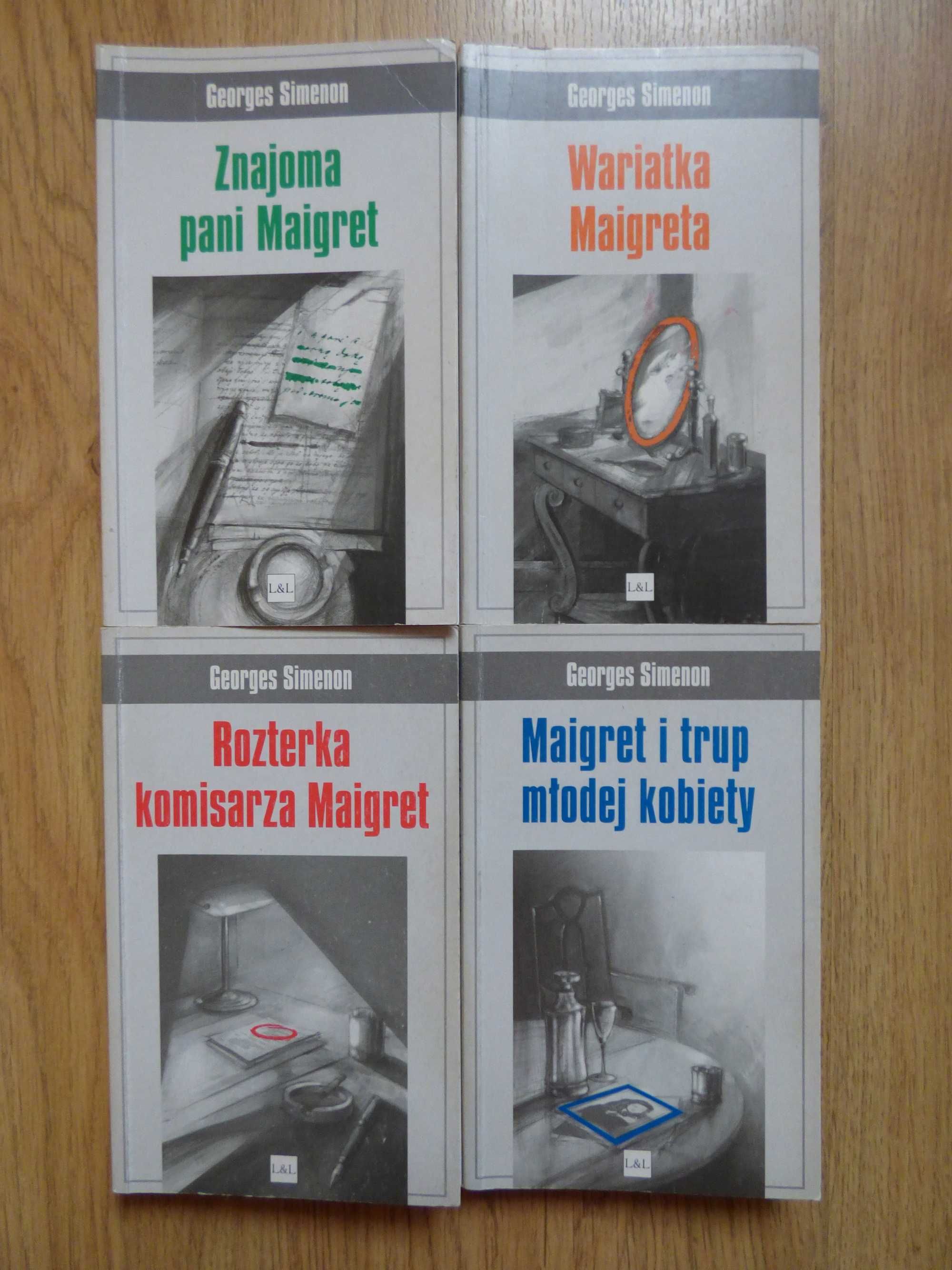 Książki Georges Simenon - Cykl: Komisarz Maigret