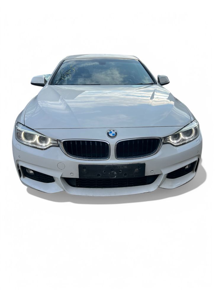Kompletny przod Mpakiet BMW f32 f33 f36 zderzak maska alpinweiss 3 B47