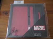 Bloco e caneta da Marvel, Boneco A Coisa, Walkie talkies Homem Aranha