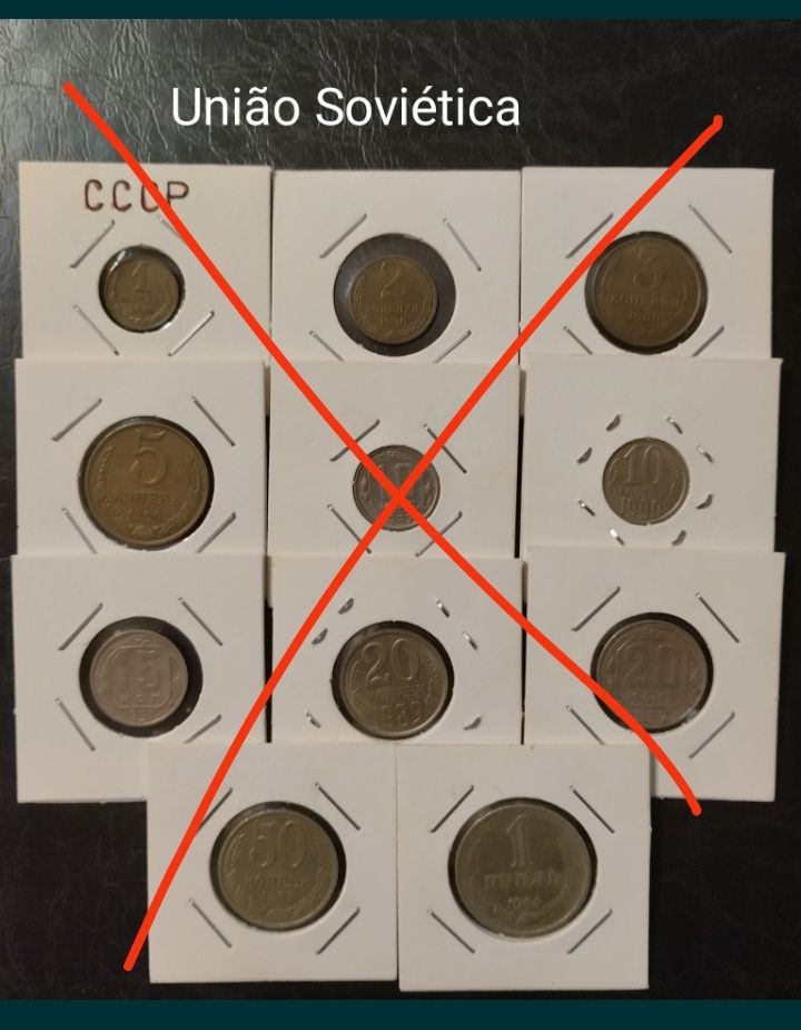Coleções de moedas