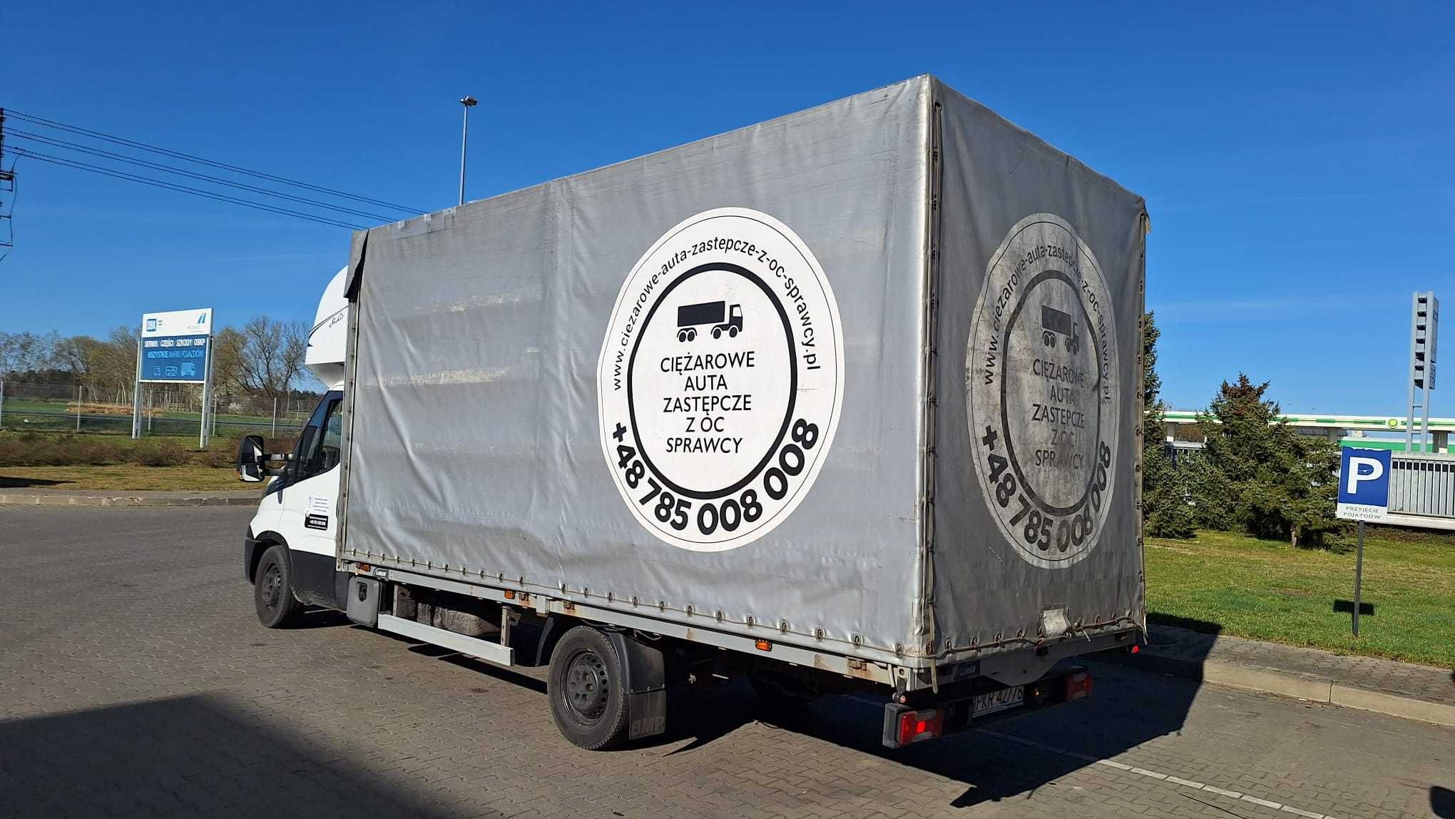 Bezgotówkowy wynajem z OC sprawcy - Iveco Daily Plandeka 10EP Automat