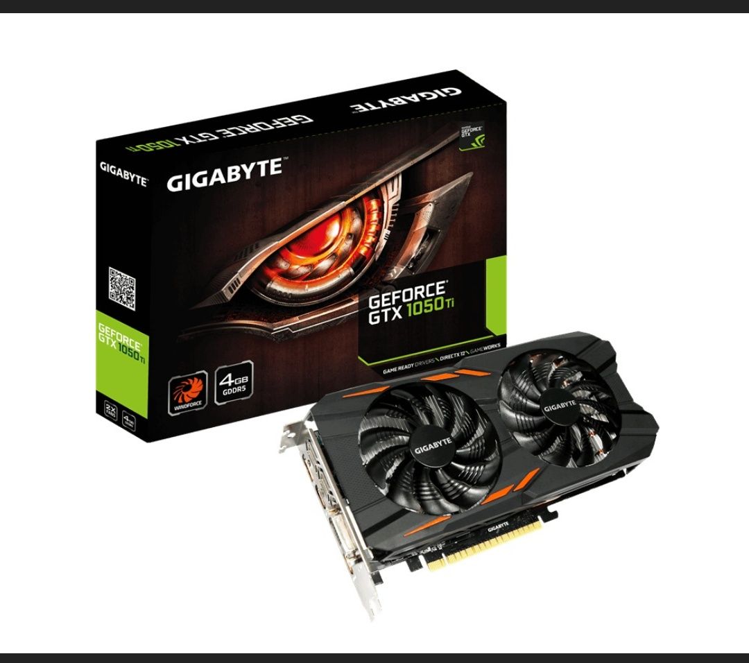 Gigabyte GeForce GTX 1050 Ti WF OC 4GB GDDR5