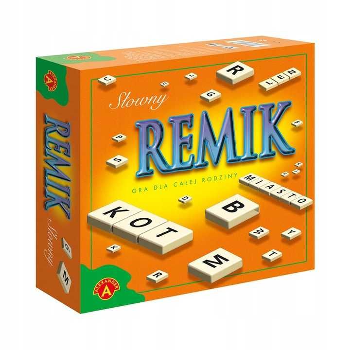 Gra REMIK słowny dydaktyczna gra dla całej rodziny 8+