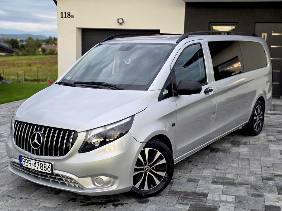 Mercedes VITO Extra LONG 9-Osobowy 2016r 2.2 CDi POLSKI SALON Polecam