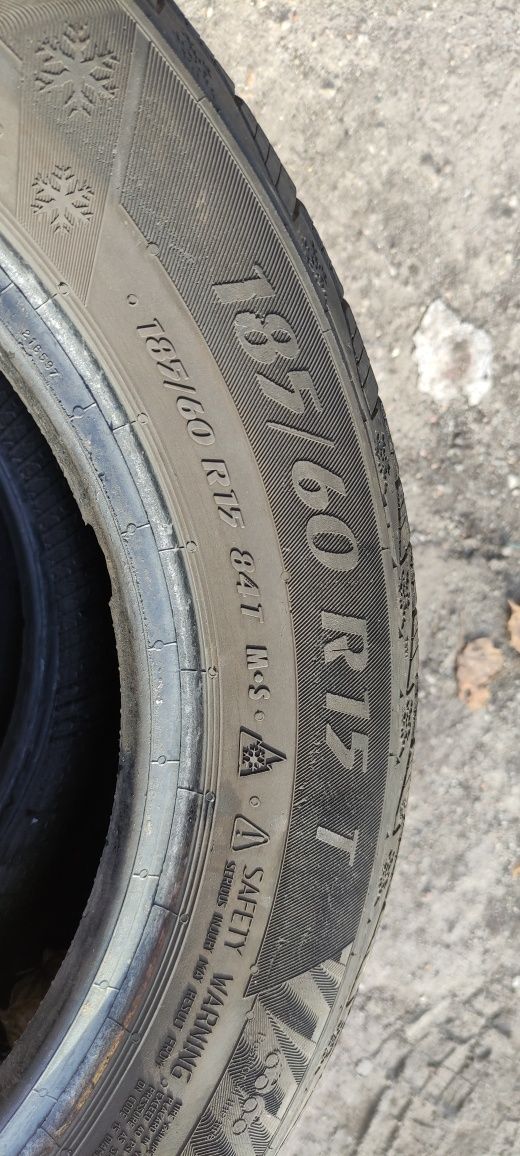 Opony zimowe z 2016r 5mm 185/60/15 Matador 7N