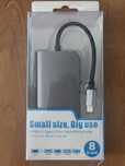 Hub USB c 8 in 1