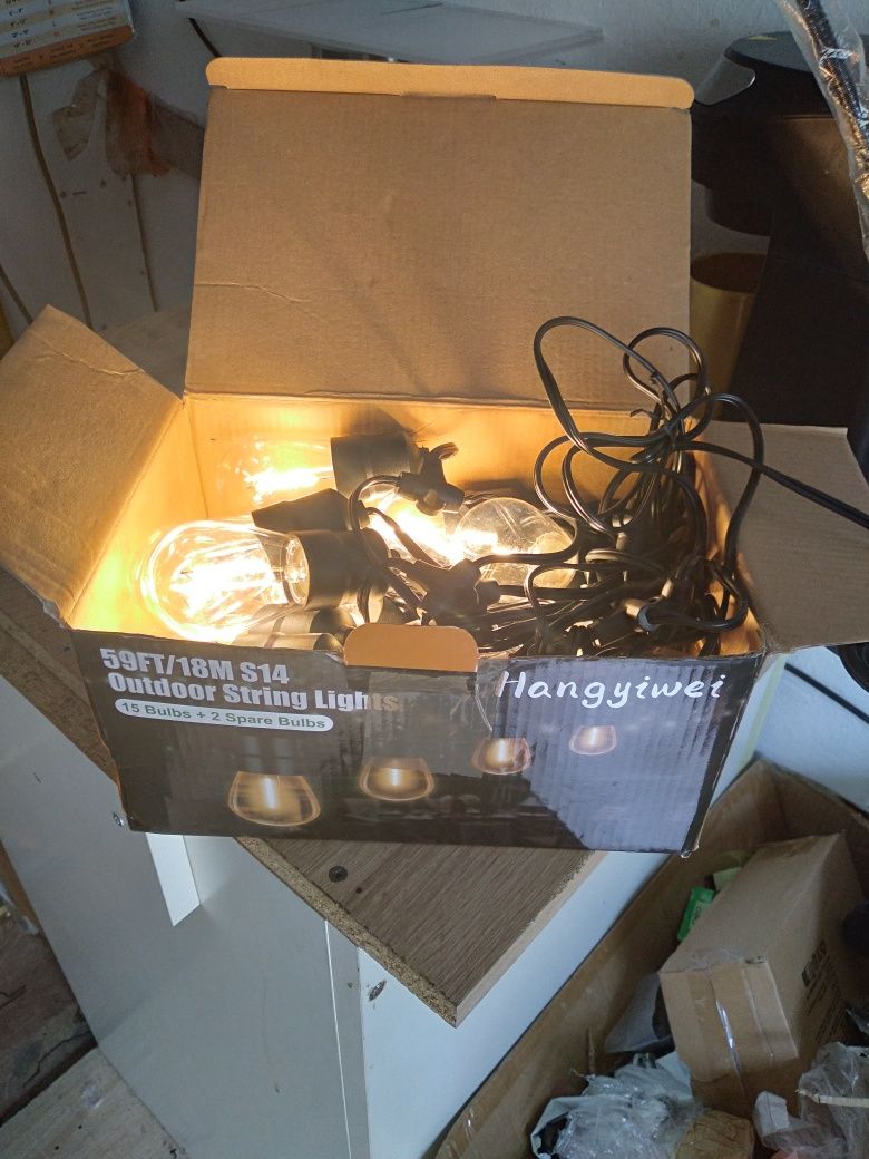 Lampki ogrodowe LED