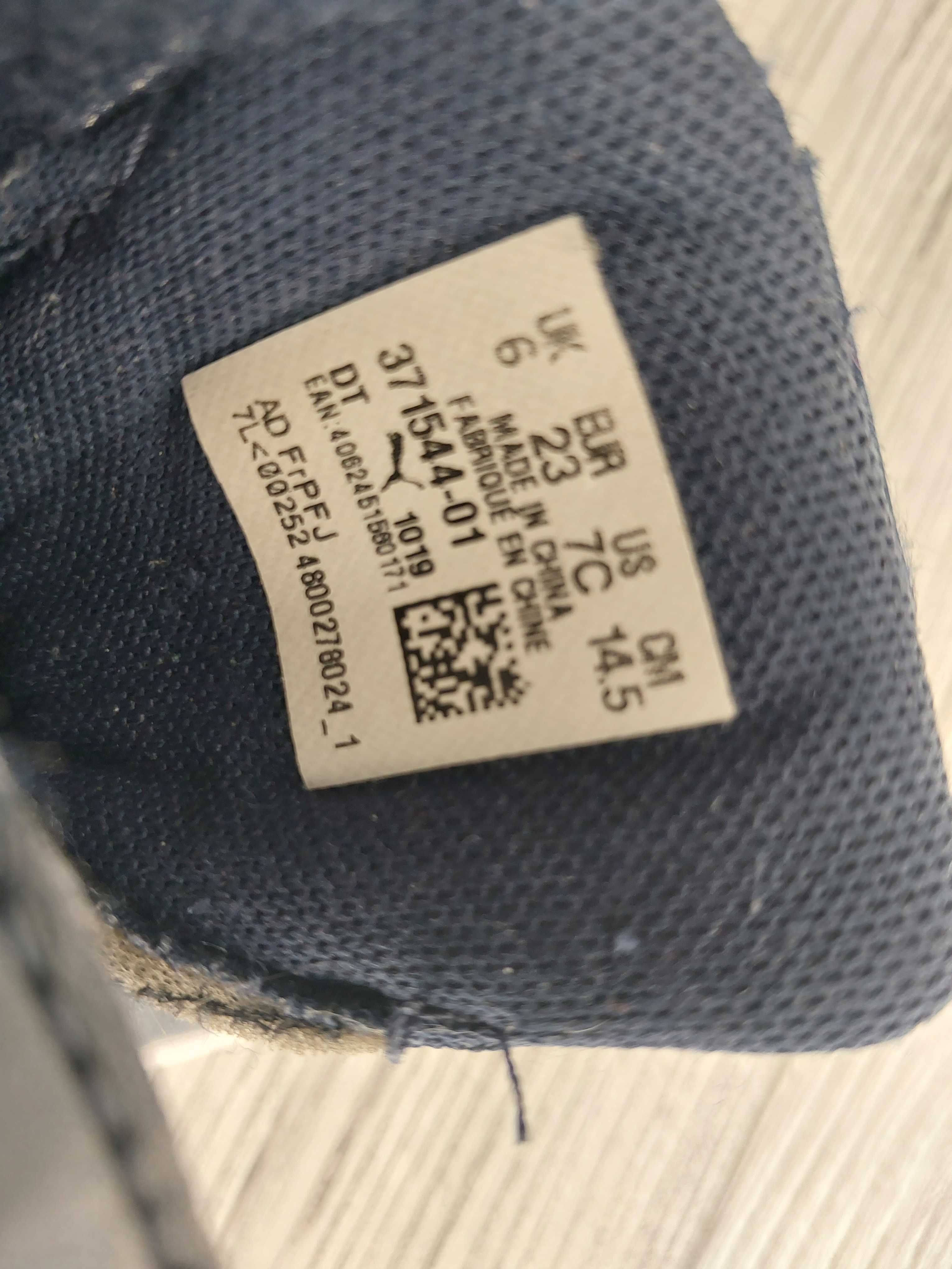 Buty skórzane PUMA na wiosnę  23 Buciki buty  stan bdb wkladka 15.5 cm