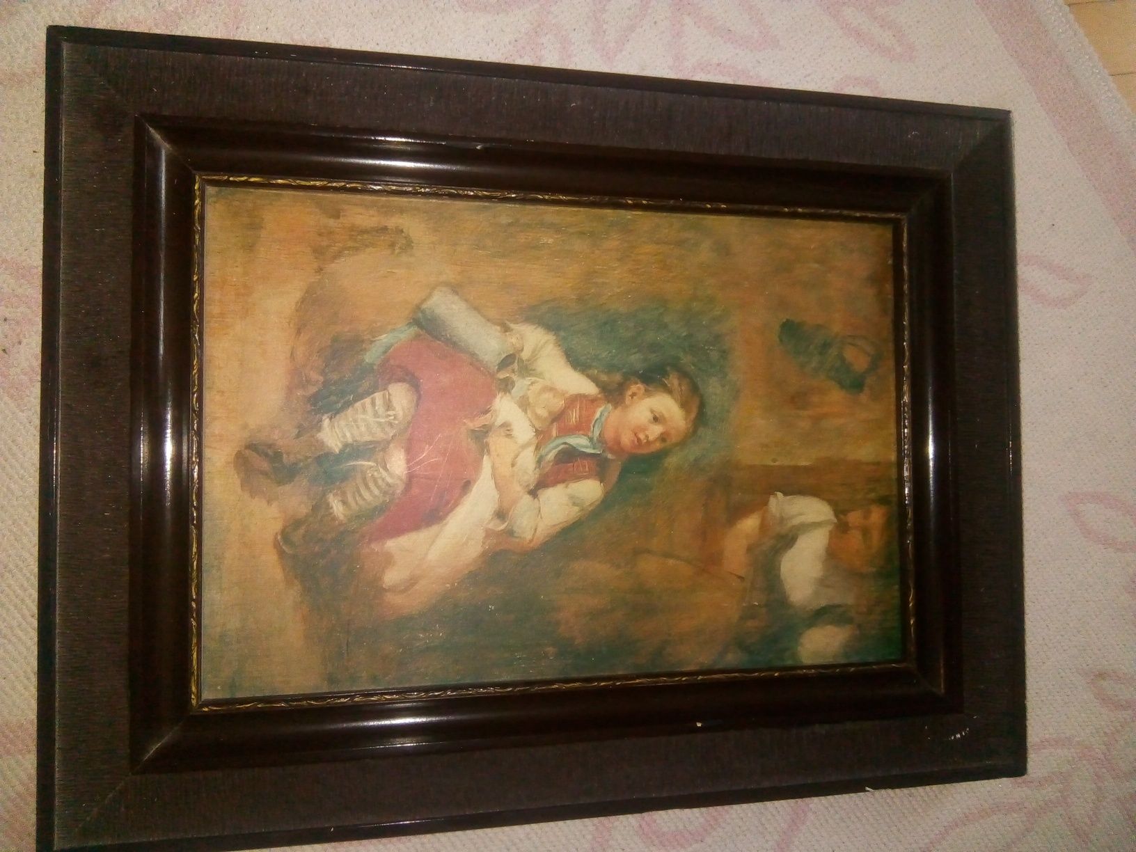 Przepiękna kopia obrazu Dziewczynka z lalką