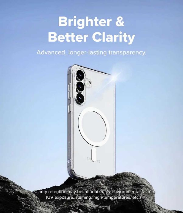 Чехол Ringke Fusion Magnetic для Samsung Galaxy S25 FE Clear