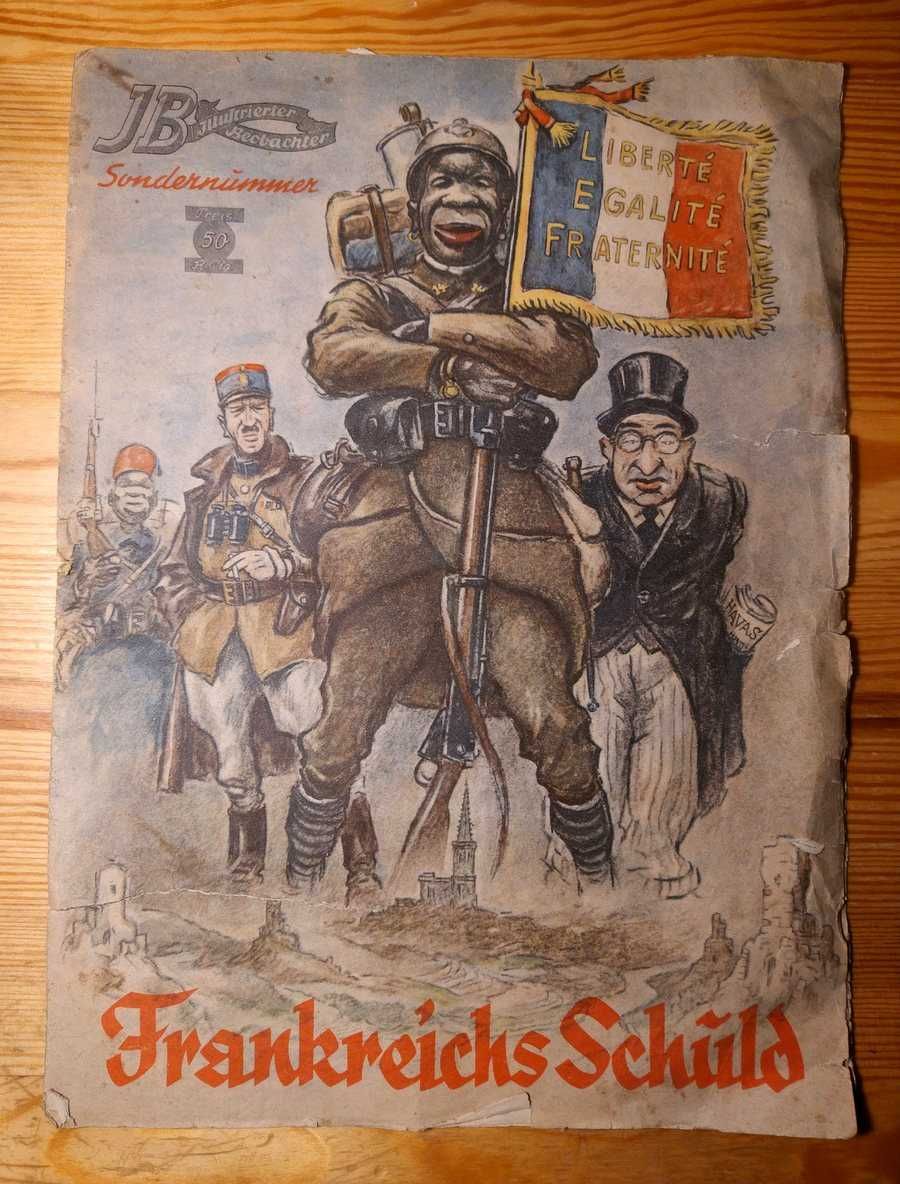 Wyd. specjalne magazynu Illustrierter Beobachter Wina Francji 1940 IIw