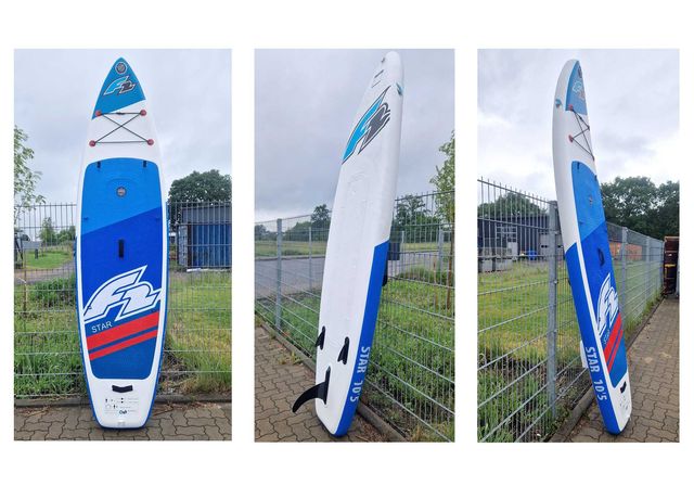 Deska SUP F2 pływania 2xkomora pompowana 320cm Paddle-Board 150kg DEMO