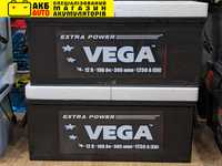 Акумулятор VEGA extra power 190 1250A EN AGM EFB Аккумулятор