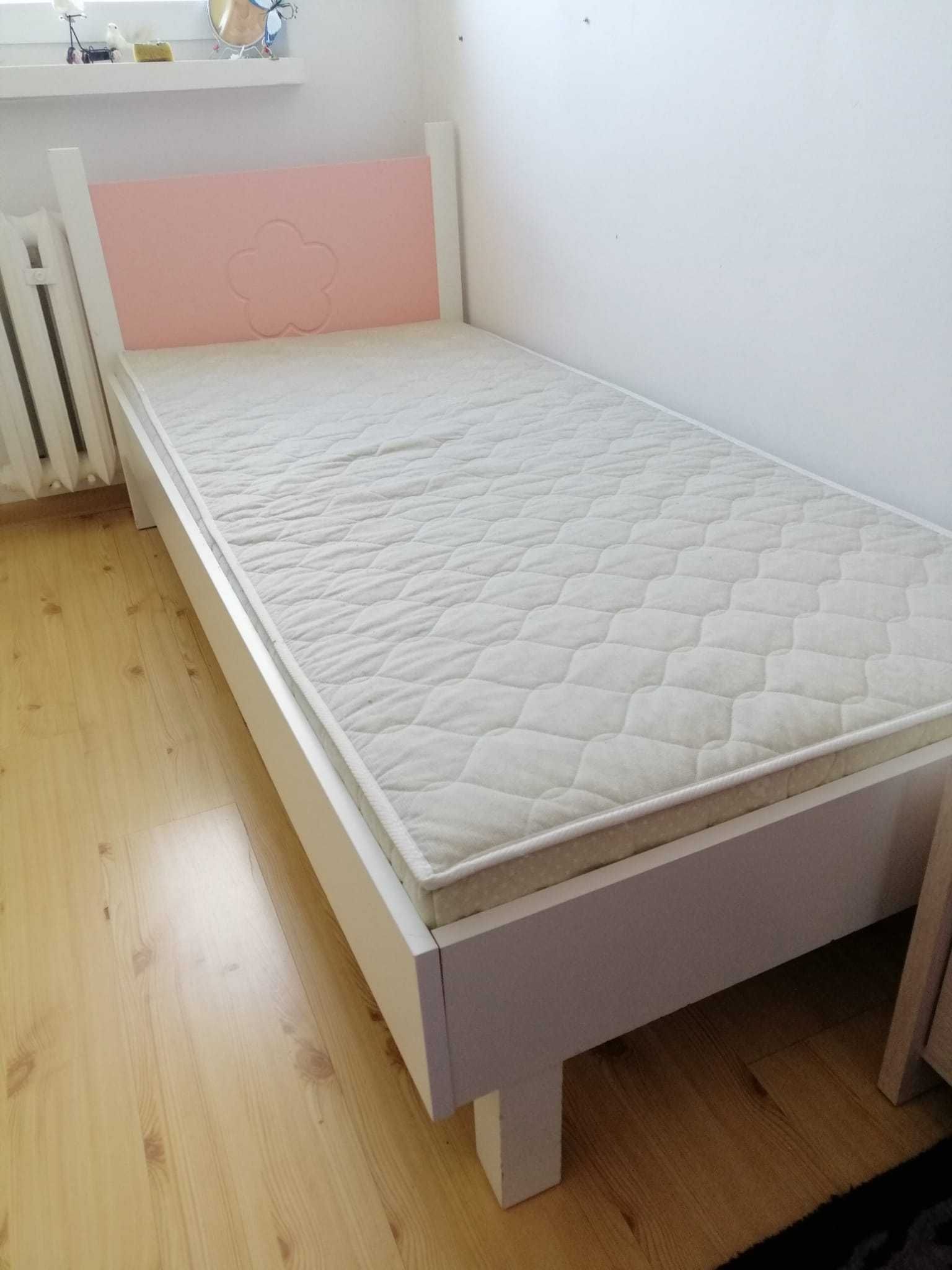 Łóżko jednoosobowe dziecięce tapczan + materac 80x180 + szuflada