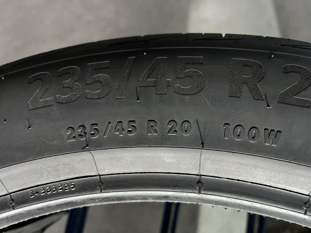 235/45/20 R20 Continental PremiumContact 6 4шт нові