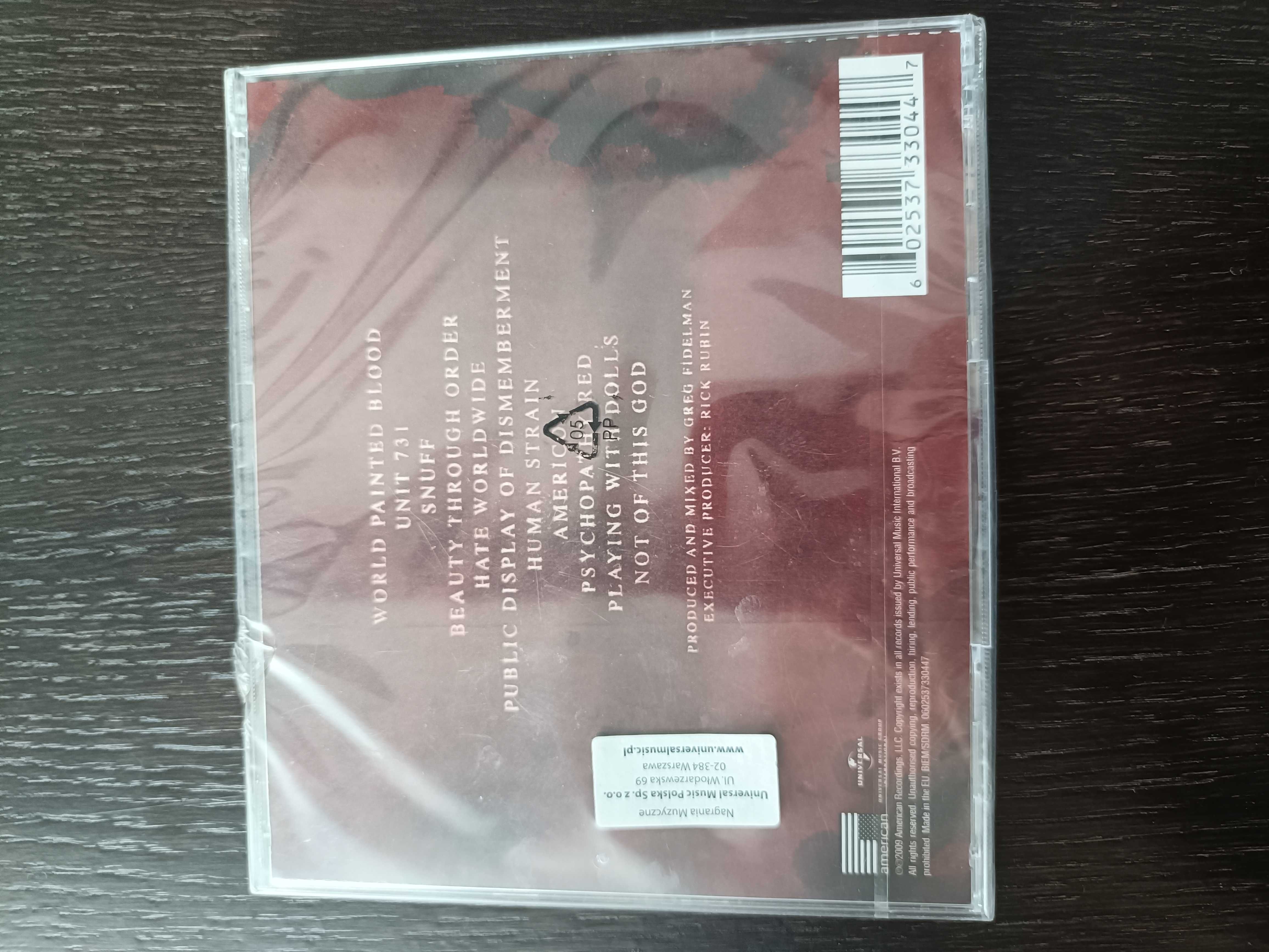 Slayer world painted blood cd