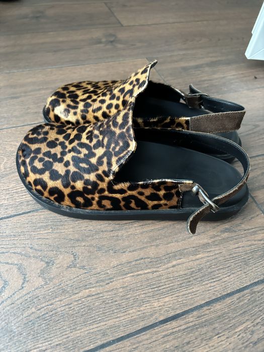 Продам мюлі з леопардовим принтом