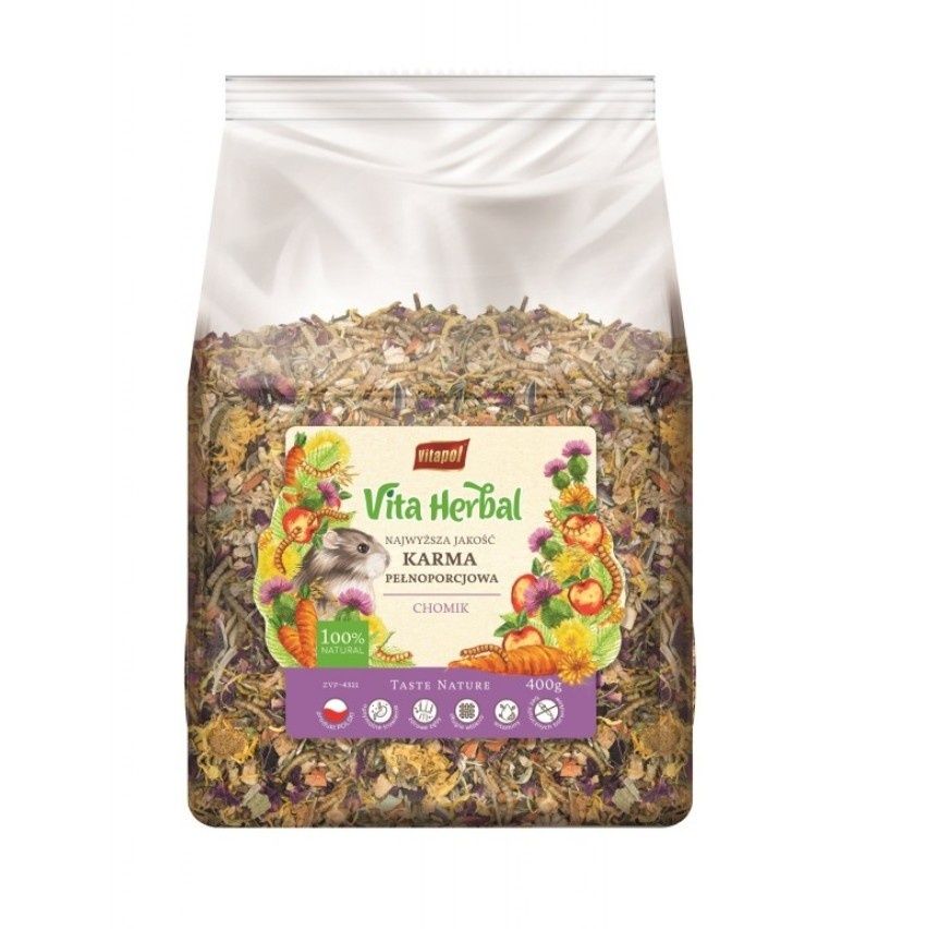 Vita Herbal karma pełnoporcjowa dla chomika 500g