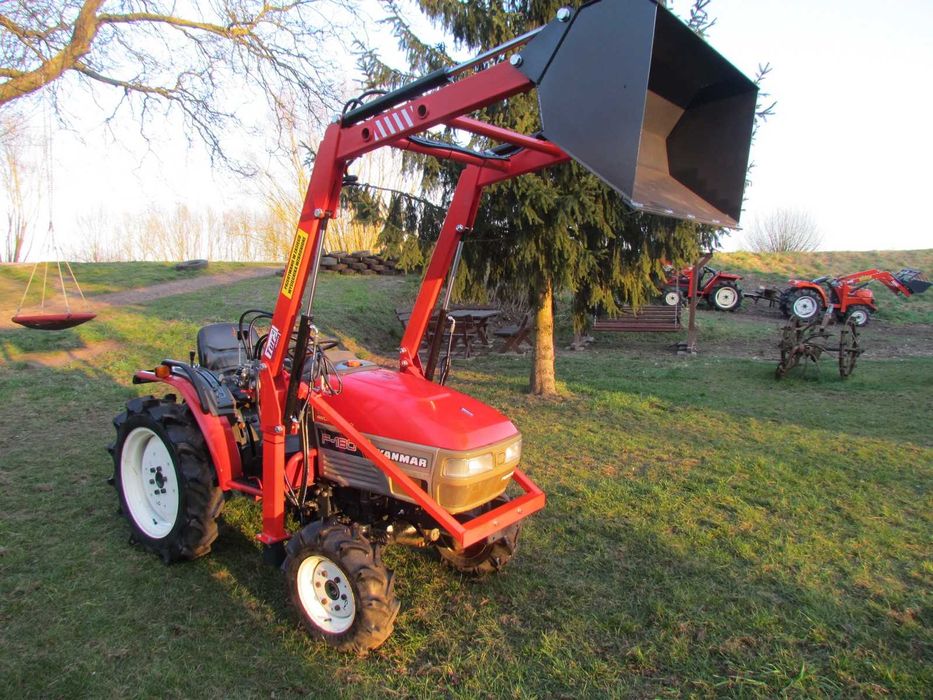 Minitraktorek Yanmar F180 18KM 4x4 Cena z Nowym TUREM