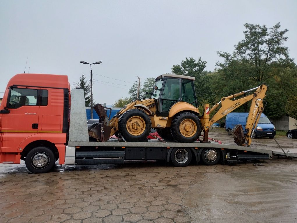 Usługi Transportowe Przewóz Maszyn Laweta 15T Pomoc Drogowa Winda ADR