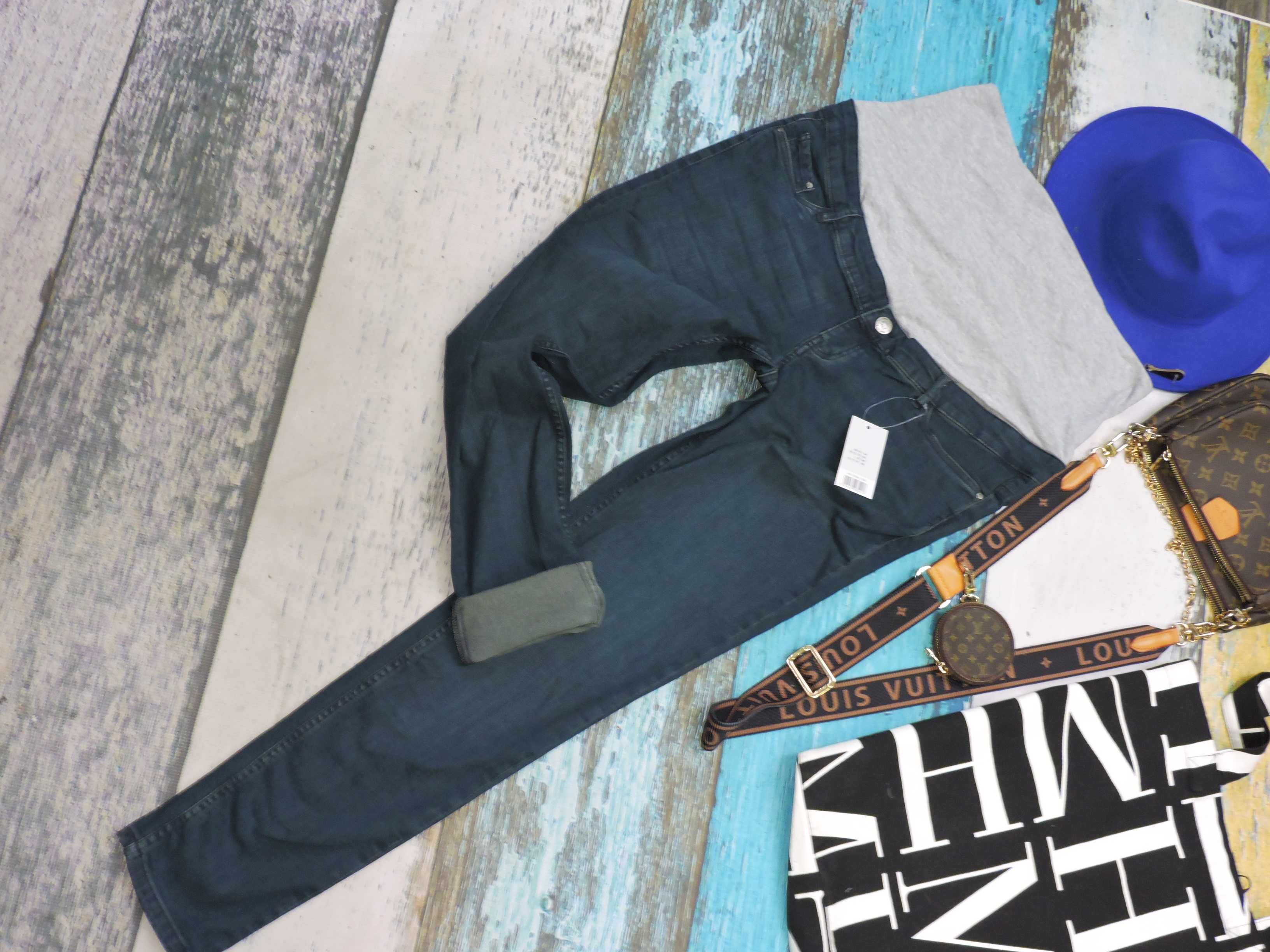 Esmara Nowe ciążowe rurki jeans super soft 44