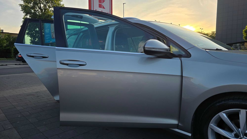VW Golf VII 2014 1.4 TSI Manual 140 KM Super stan srebrny