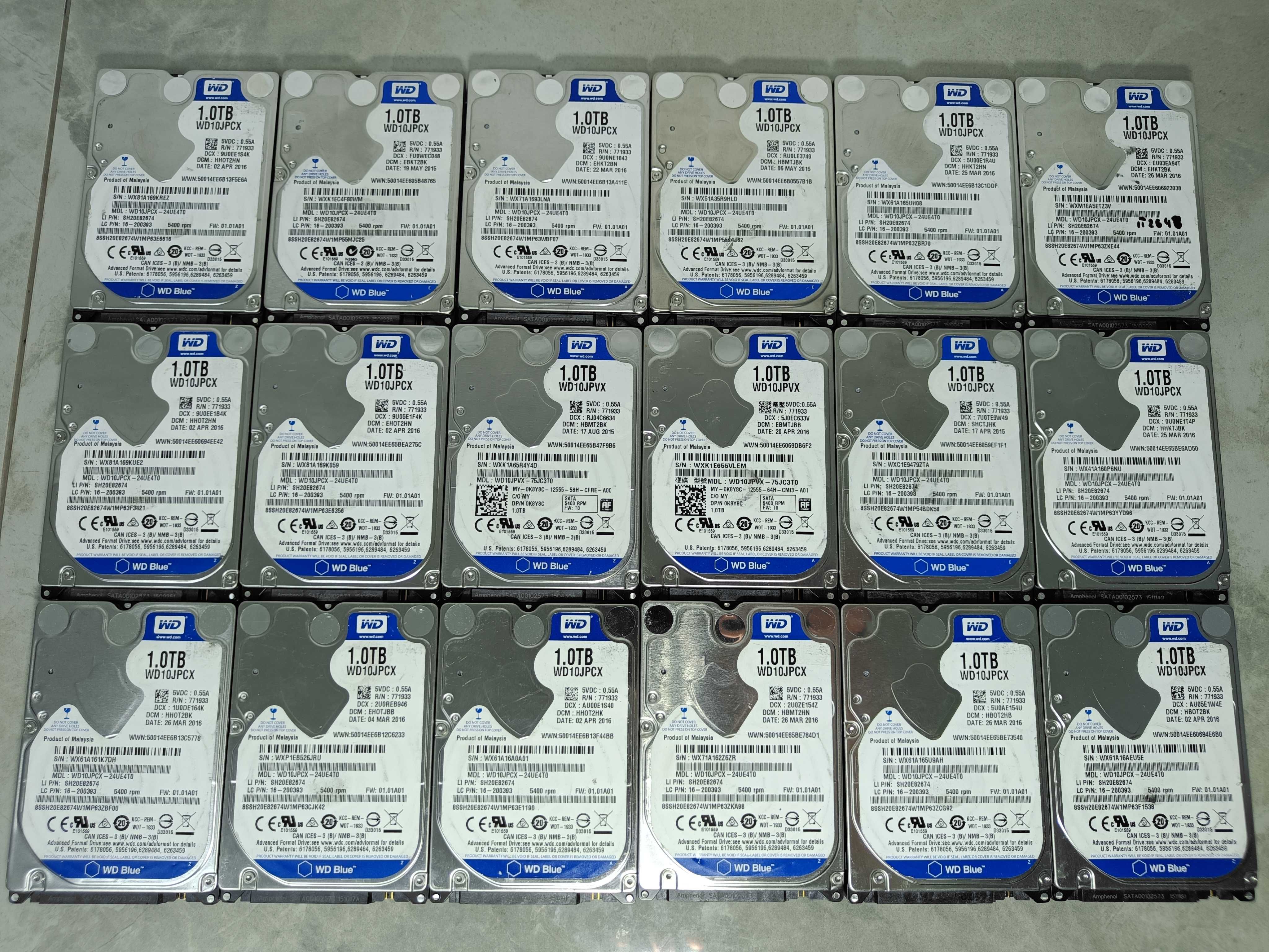 Hard Disk HDD диск 2.5 Western Digital BLUE 1TB до НОУТБУКА або PS