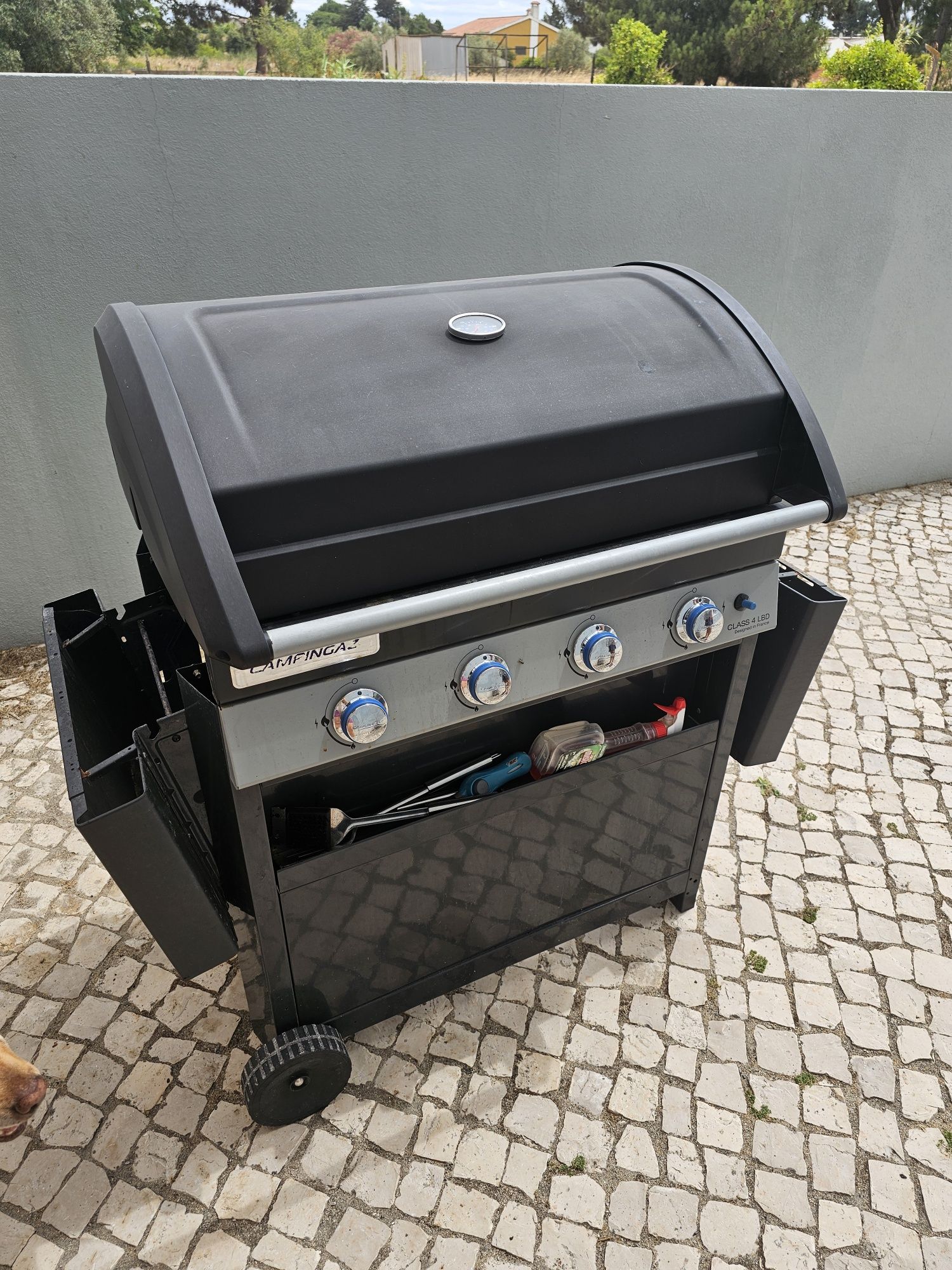 Grelhador a gás campingaz