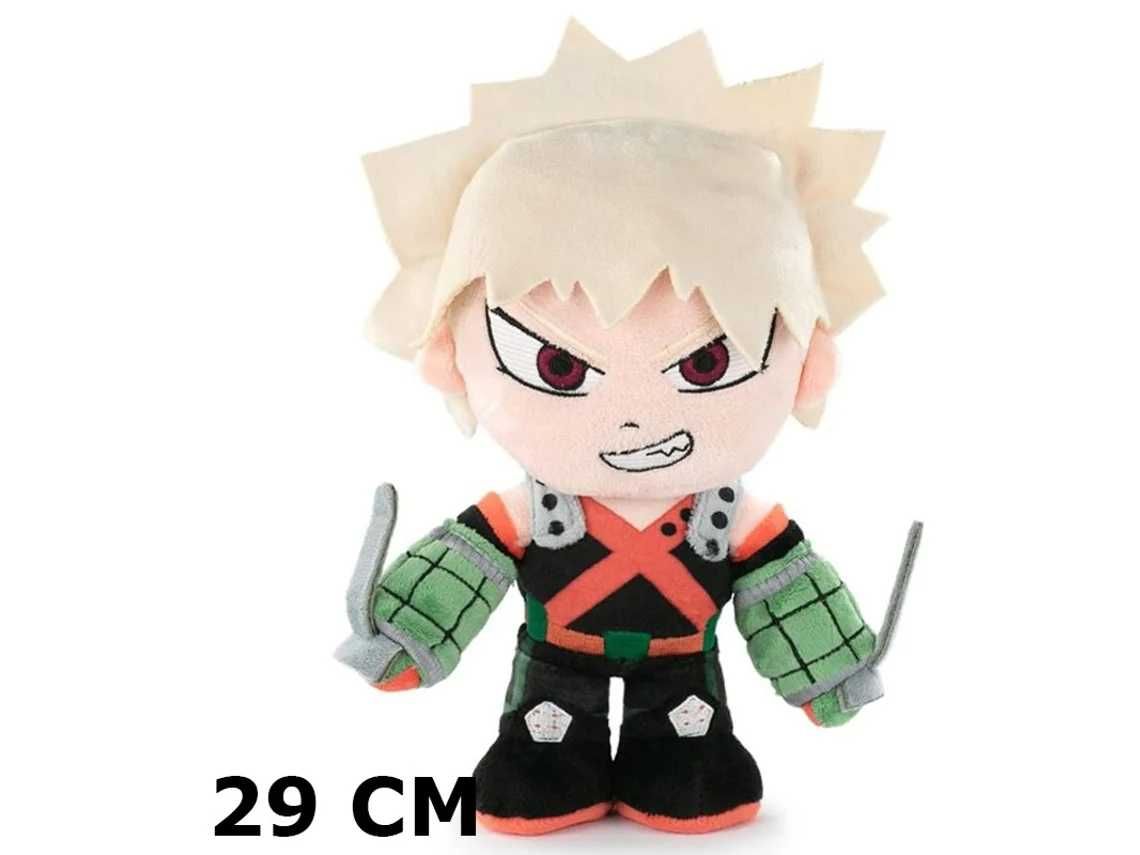 Novidade:Peluche My Hero Academia Bakugo 29cm