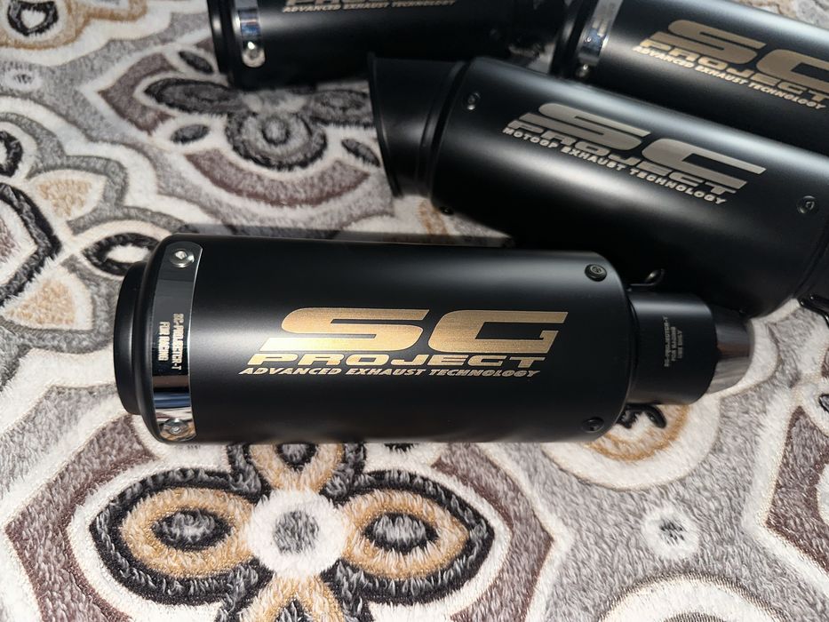 SC Project мото прямотоки нові також в продажу заглушки та перехідники