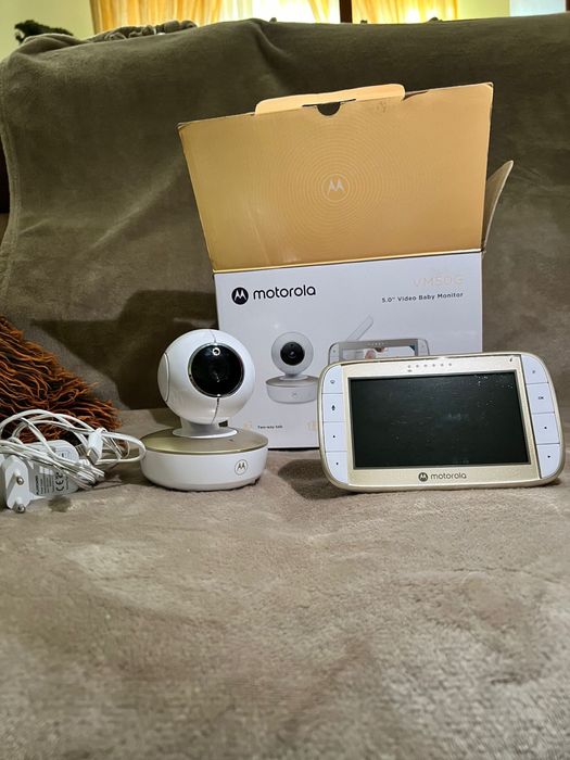 Motorola VM50G – Monitor de Bebé com Câmara e Ecrã 5