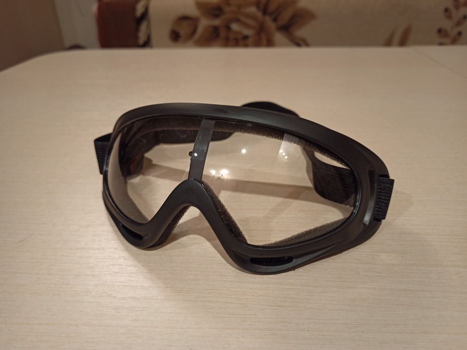 Защитные очки для велосипеда, против ветра, прозрачные