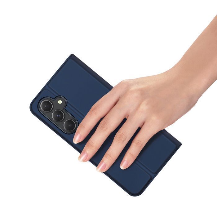 Etui Dux Ducis Skin Pro do Samsung S24+ z klapką - niebieskie