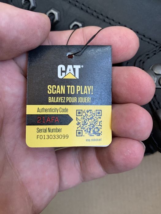 Caterpillar second shift boots/ черевики шкіряні