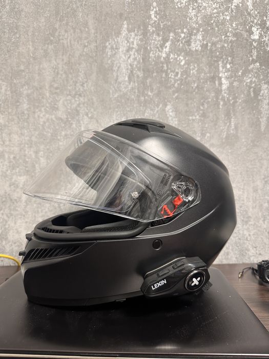 Продам шолом AGV k3 Black matt з PINLOCK| Розмір М з гарнітурою та віз