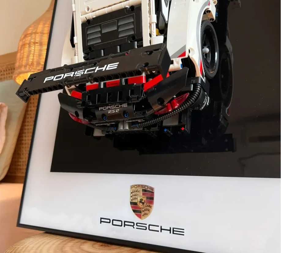 Картина з авто конструктором у стилі Lego! (porsche 911 gt3rs)